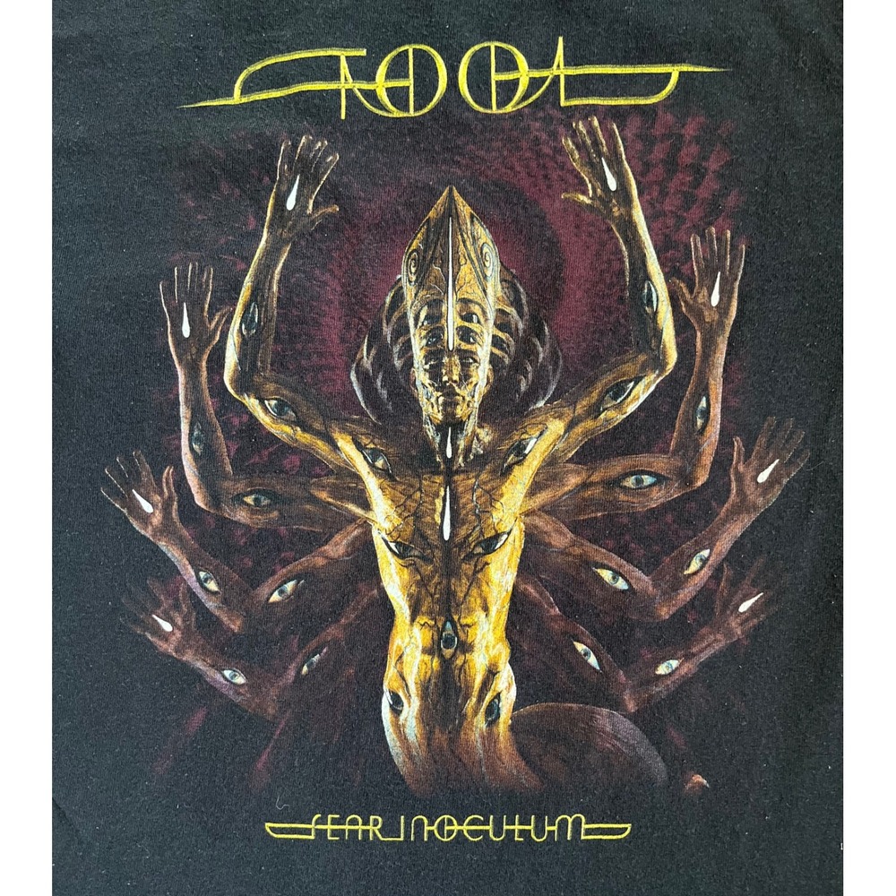 Tool Fear Inoculum Band T-Shirt Mens Small Black Los Angeles California 2022 - Picture 4 of 9